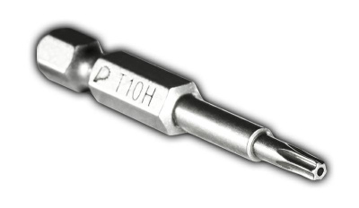 Бита отверточная ПРАКТИКА "Профи" Torx Tamper-10 х 50мм (2шт), блистер