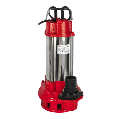 Насос фекальный QUATTRO ELEMENTI Sewage 2500F Ci (2500 Вт, 27000 л/ч, для грязной, 28 м, 23,8 кг)