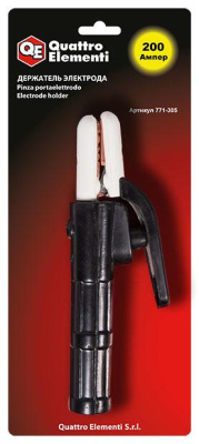 Держатель электрода QUATTRO ELEMENTI 200 А , блистер*****