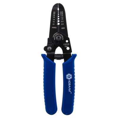 Электропассатижи КОБАЛЬТ 0.6 - 2.6 мм, 170 мм (1/12 шт.) блистер