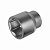 Головка торцевая КОБАЛЬТ 3/4", 46 мм, CR-V, подвес (923-262)