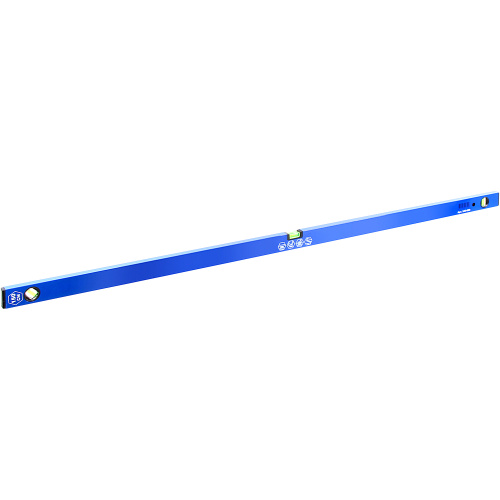 Уровень строительный КОБАЛЬТ Комфорт, 1500 мм, профиль 20 x 49 мм, 3 глазка, точность 1,0 мм/м