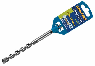 Бур SDS-plus ПРАКТИКА 12 х 100/160 мм серия "Профи" по бетону