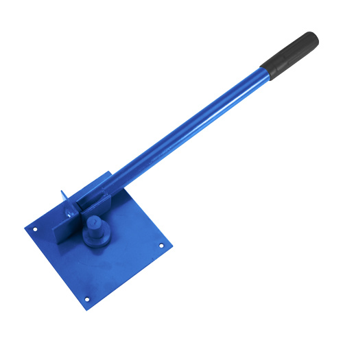 Станок для гибки арматуры КОБАЛЬТ диаметром 8 - 10 мм, стальное основание, обрезин. рукоят. 450мм