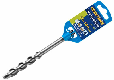 Бур SDS-plus ПРАКТИКА 16 х 100/160 мм серия "Профи" по бетону