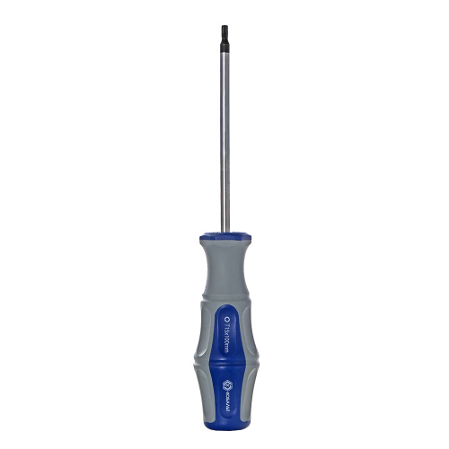 Отвертка Ultra Grip КОБАЛЬТ Torx Tamper-15 х 100 ммCR-V, двухкомпонентная рукоятка (1 шт.) подвес Отвертка Ultra Grip КОБАЛЬТ Torx Tamper-15 х 100 ммCR-V, двухкомпонентная рукоятка (1 шт.) подвес