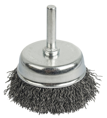 Кордщетка для дрели чашеобразная мягкая ПРАКТИКА  63 мм (1шт.) блистер 1/25 Кордщетка для дрели чашеобразная мягкая ПРАКТИКА  63 мм (1шт.) блистер 1/25