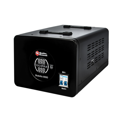 Стабилизатор напряжения QUATTRO ELEMENTI Stabilia 8000 (8000 ВА, 140-270 В) (917-698)