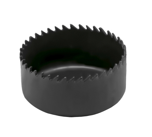 Коронка HCS по дереву ПРАКТИКА "Мастер" 57 мм, L-27мм, без адаптера (1 шт), блистер