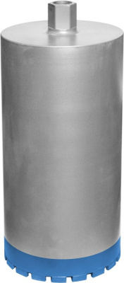 Коронка алмазная ПРАКТИКА "Профи" D=200 х 450мм (14), посадка 1 1/4" Бетон , Кирпич (1шт.)