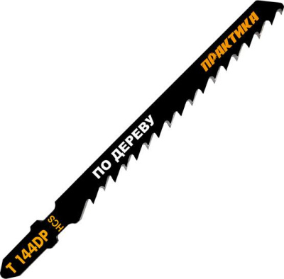 Пилки для лобзика по дереву, ДСП ПРАКТИКА тип T144DP 100 х 75 мм, грубый рез, HCS (2шт.) Пилки для лобзика по дереву, ДСП ПРАКТИКА тип T144DP 100 х 75 мм, грубый рез, HCS (2шт.)