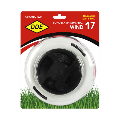 Головка триммерная DDE Wind 17 аналог Stihl AutoCut С26-2 (M10х1.00 лев.)