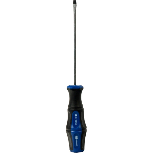 Отвёртка КОБАЛЬТ Ultra Grip SL 3,0 х 100 мм CR-V, двухкомпонентная рукоятка (1 шт.) подвес