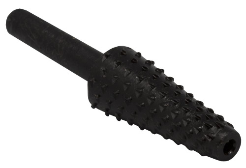 Шарошка по дереву ПРАКТИКА стальная, конусная удлиненная 13 х 32 мм, хвост 6 мм, блистер Шарошка по дереву ПРАКТИКА стальная, конусная удлиненная 13 х 32 мм, хвост 6 мм, блистер