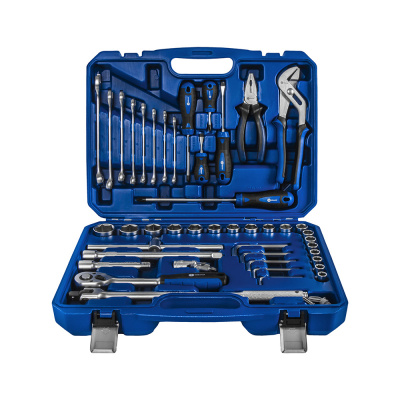 Набор инструмента универсальный КОБАЛЬТ 1/2", 45 предметов, кейс