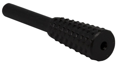 Шарошка по дереву ПРАКТИКА стальная, трапециевидная 13 х 28 мм, хвост 6 мм, блистер 