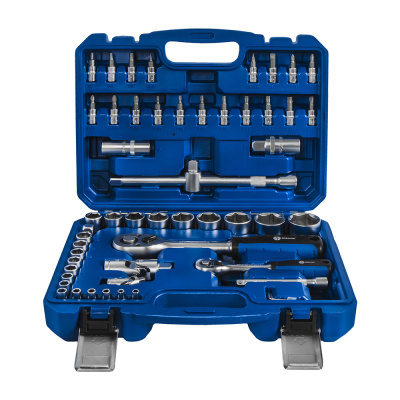 Набор инструмента универсальный КОБАЛЬТ 1/4" и 1/2", 54 ПРЕДМЕТА, кейс (919-609)
