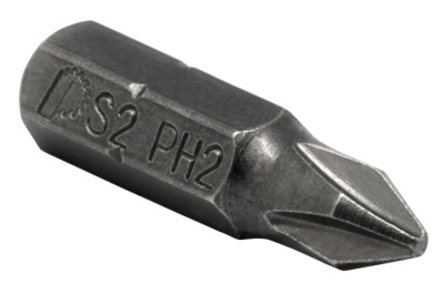 Бита отверточная ПРАКТИКА  "Мастер"   PH-2 х 25мм  (3шт), блистер