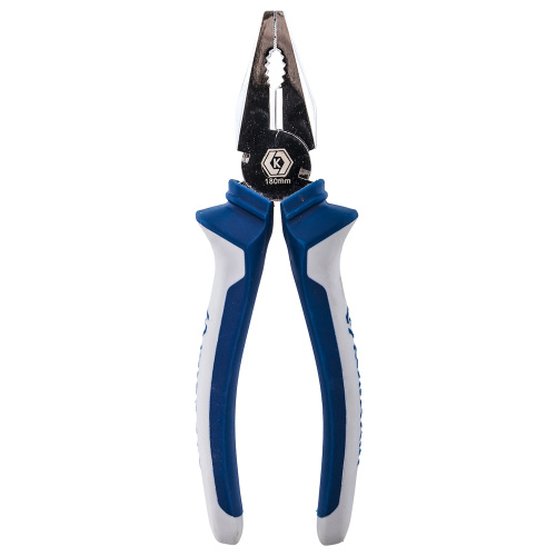 Пассатижи КОБАЛЬТ 180 мм, CR-V (1 шт.) подвес 1/6