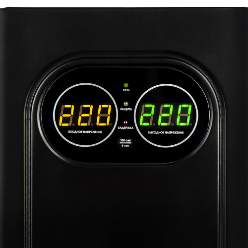 Стабилизатор напряжения QUATTRO ELEMENTI Stabilia 5000 W-Slim (5000 ВА, 140-270 В, настенный 917-810