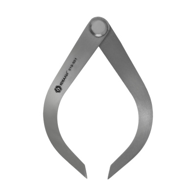 Кронциркуль КОБАЛЬТ для наружных измерений до 125 мм, из углеродистой стали, подвес