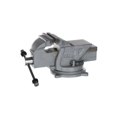 Тиски слесарные поворотные КОБАЛЬТ стальные, ширина губок 75 мм, захват 75 мм,5.5 кг,  наковальня, к