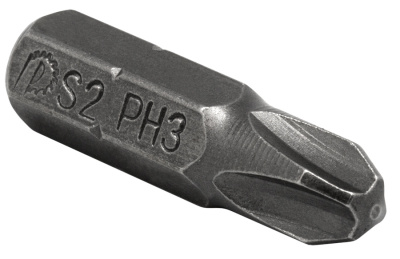 Бита отверточная ПРАКТИКА  "Мастер"   PH-3 х 25мм  (3шт), блистер