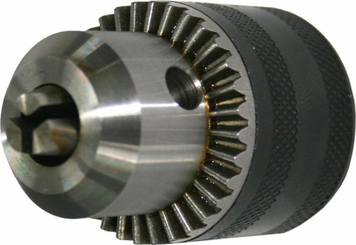 Патрон ключевой ПРАКТИКА 13 мм, конус В12 (1шт.) коробка  Патрон ключевой ПРАКТИКА 13 мм, конус В12 (1шт.) коробка