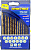 Набор сверл по металлу ПРАКТИКА "Эксперт", кобальтовые, 13 шт 1,5-6,5 + 3,2, 4,2 мм ПРО кассета