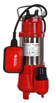 Фекальный насос QUATTRO ELEMENTI Sewage  300F Ci (300 Вт, 9000 л/ч, для грязной, 7 м, 9,0 кг)