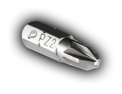 Бита отверточная ПРАКТИКА  "Профи"   PZ-2 х 25мм  (2шт), блистер