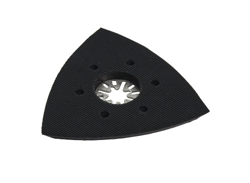 Насадка для МФИ ПРАКТИКА подошва дельта, VELCRO, 6 отверстий, для шлифлистов 93 мм