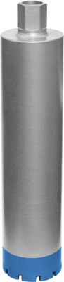 Коронка алмазная по бетону ПРАКТИКА D=102 х 450мм (9 сегментов), посадка 1 1/4"