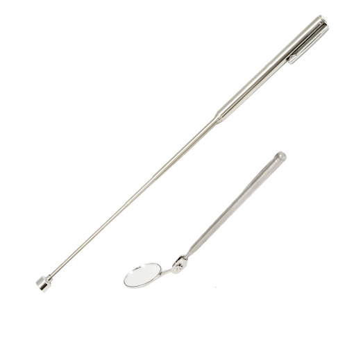 Ручка магнитная телескопическая КОБАЛЬТ 130 - 635 мм, магнит до 1.6 кг в наборе с зеркалом телескопи Ручка магнитная телескопическая КОБАЛЬТ 130 - 635 мм, магнит до 1.6 кг в наборе с зеркалом телескопи