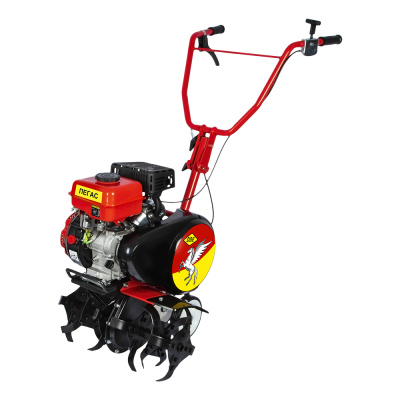 Культиватор DDE Пегас (4,5 л.с., дв-ль 120 см куб., 4 т, шир. до 45 см, глуб. 25 см, колесо)