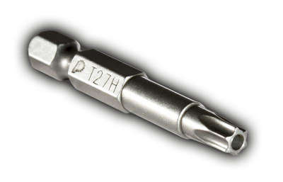 Бита отверточная ПРАКТИКА "Профи" Torx Tamper-27 х 50мм (2шт), блистер