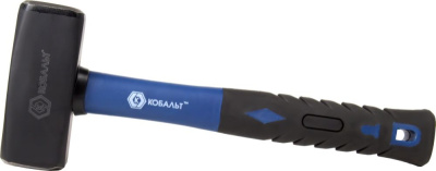 Кувалда КОБАЛЬТ 1500 гр, фибергласовая рукоятка, длина рукоятки 280 мм