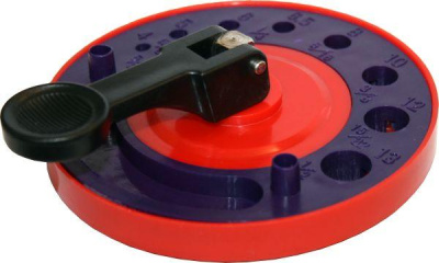 Кондуктор для сверления ПРАКТИКА от 4 до 13 мм  для алмазных коронок, пластиковый Кондуктор для сверления ПРАКТИКА от 4 до 13 мм  для алмазных коронок, пластиковый