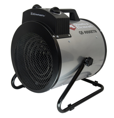 Нагреватель воздуха электрический QUATTRO ELEMENTI QE-9000 ETN (4.5 / 9кВт, 380В-3ф, 880 м3/час) — ц