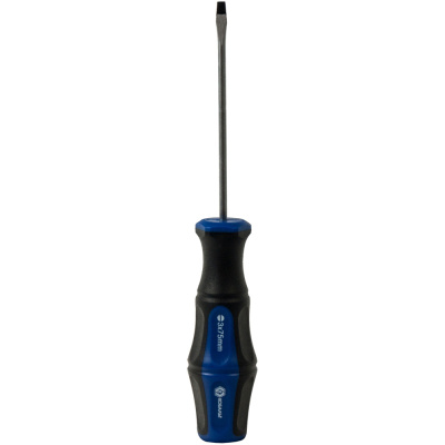 Отвёртка КОБАЛЬТ Ultra Grip SL 3,0 х 75 мм CR-V, двухкомпонентная рукоятка (1 шт.) подвес