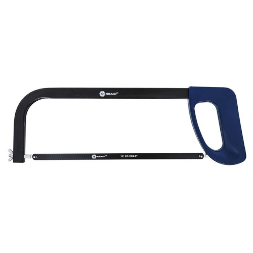 Ножовка по металлу КОБАЛЬТ 300 мм пластиковая рукоятка, металлическая рамка 1/6