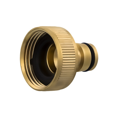 Штуцер для шланга QUATTRO ELEMENTI внутр. резьба   1" - БРС папа, латунь