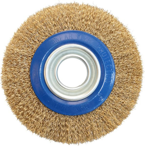 Кордщетка для точил ПРАКТИКА 150 мм мягкая, переходники 1/2", 5/8", 3/4", 7/8", 1"