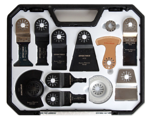 Набор насадок для МФИ ПРАКТИКА 12 шт универсальный №7 в кейсе