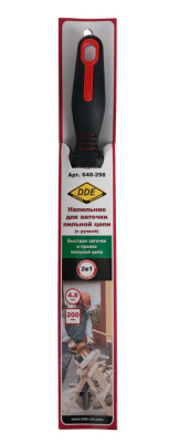 Напильник круглый DDE с ручкой 4,8 мм - 3/16"