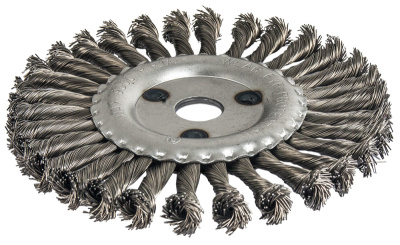 Кордщетка для МШУ радиальная витая ПРАКТИКА 178 х 22 мм (1шт.) блистер