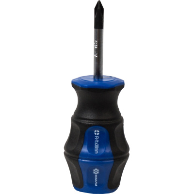 Отвертка Ultra Grip КОБАЛЬТ PH-1 х 38 мм CR-V, двухкомпонентная рукоятка (1 шт.) подвес