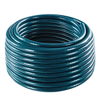 Шланг для воды садовый QUATTRO ELEMENTI Acquamarina   1/2" 25 метров, армированный, толщина стенки 2