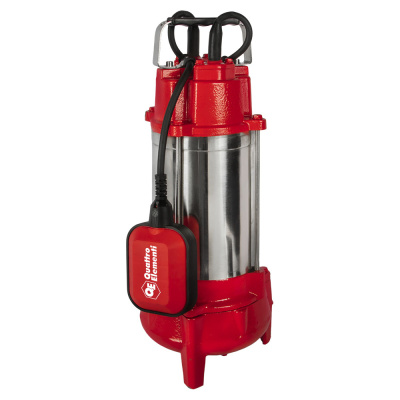 Насос фекальный QUATTRO ELEMENTI Sewage 500F Ci-Cut (500 Вт, 19000 л/ч, грязевой, 12 м, 15.2 кг, 