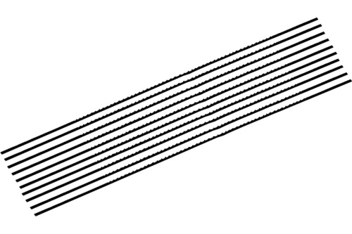 Полотна для лобзика КОБАЛЬТ по дереву, 130 мм, упаковка 10 шт., блистер (917-612)